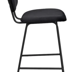 Rowico Bryan Baarituoli Musta Sametti/mustat Metalli Jalat -Veke Myymälä bryan baarituoli musta3 1