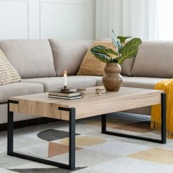 Halmar Capri Sohvapöytä 110x64 Cm Tammi/musta -Veke Myymälä capri sohvapoyta miljoossa web 18