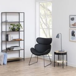 Ei Brändiä Cazar Nojatuoli Musta PU-keinonahka 55096-4 Musta Jalka -Veke Myymälä cazar nojatuoli pu nahka musta 2