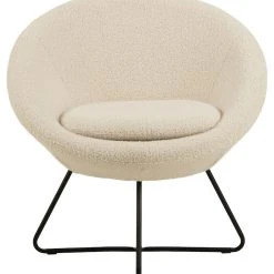 Ei Brändiä Center Nojatuoli Luonnonvalkoinen Orson 8 -Veke Myymälä center nojatuoli kerma 4