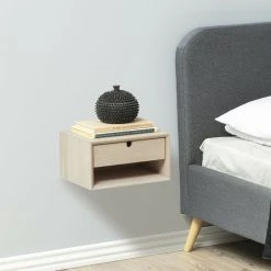 Ei Brändiä Century Seinään Kiinnitettävä Yöpöytä 37x32 Cm Valkoöljytty Tammi -Veke Myymälä century seinaan kiinnitettava yopoyta valkooljytty tammi 8