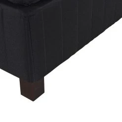 Veke Lumi Pocket Jenkkisänky 160 | L | Musta Bianca, 10cm Wenge Jalat -Veke Myymälä cf060492