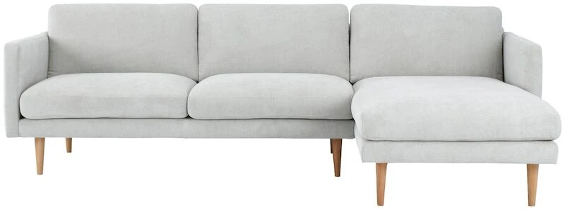 Veke Classic Divaanisohva Oikea Vaaleanharmaa, Matrix 15, Jalka J-138 Tammi 3 Veke Classic Divaanisohva Oikea Vaaleanharmaa, Matrix 15, Jalka J-138 Tammi