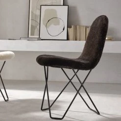 Cuero Design Cactus Tuoli Musta Lampaantalja/musta -Veke Myymälä cuero design cactus tuoli musta lampaantalja musta miljoo1