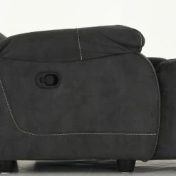 Veke Dallas Divaaniosa Vasen Harmaa Tekstiilinahka