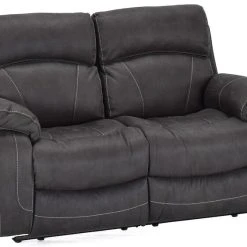 Veke Dallas Mekanismisohva 2 Istuttava, Harmaa Tekstiilinahka -Veke Myymälä dallas recliner 2 istuttava harmaa kangasnahka vivano 1