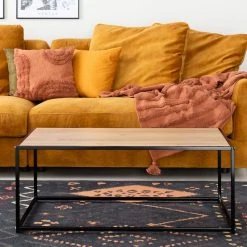 Eureka Dawson Sohvapöytä 100x50 Cm Musta/tammi -Veke Myymälä dawson sohvapoyta 100x50cm web 9