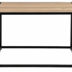 Eureka Dawson Sohvapöytä 60x60 Cm Musta/tammi -Veke Myymälä dawson sohvapoyta 60x60 mustatammi1