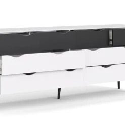 Tvilum Delta Senkki 200 Valkoinen/musta 13 Tvilum Delta Senkki 200 Valkoinen/musta -Veke Myymälä delta senkki 200 valkoinen musta auki2