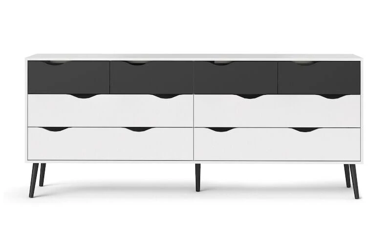 Tvilum Delta Senkki 200 Valkoinen/musta 7 Tvilum Delta Senkki 200 Valkoinen/musta - Image 5