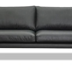 Veke Kajo 3-istuttava Sohva Musta Bonded-nahka, Mustat Jalat 12 Veke Kajo 3-istuttava Sohva Musta Bonded-nahka, Mustat Jalat -Veke Myymälä dsc 0660 1