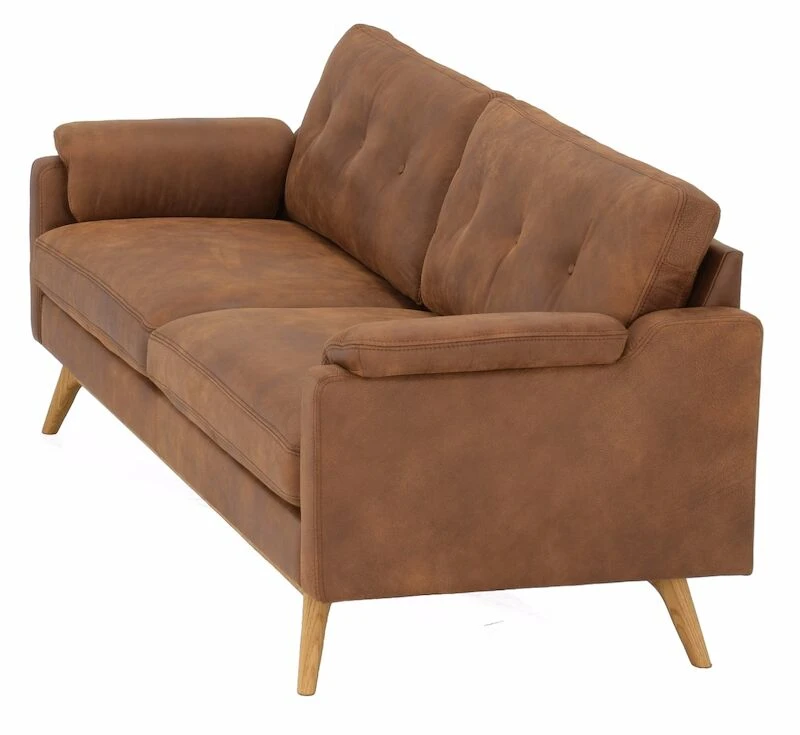 BD-Möbel Eastwood Sohva Maxi Ruskea 41 Tribe Nubuk-nahka, Jalat öljytty Tammi 220 7 BD-Möbel Eastwood Sohva Maxi Ruskea 41 Tribe Nubuk-nahka, Jalat öljytty Tammi 220 - Image 5