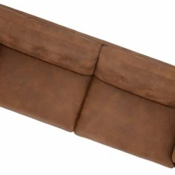 BD-Möbel Eastwood Sohva Maxi Ruskea 41 Tribe Nubuk-nahka, Jalat öljytty Tammi 220