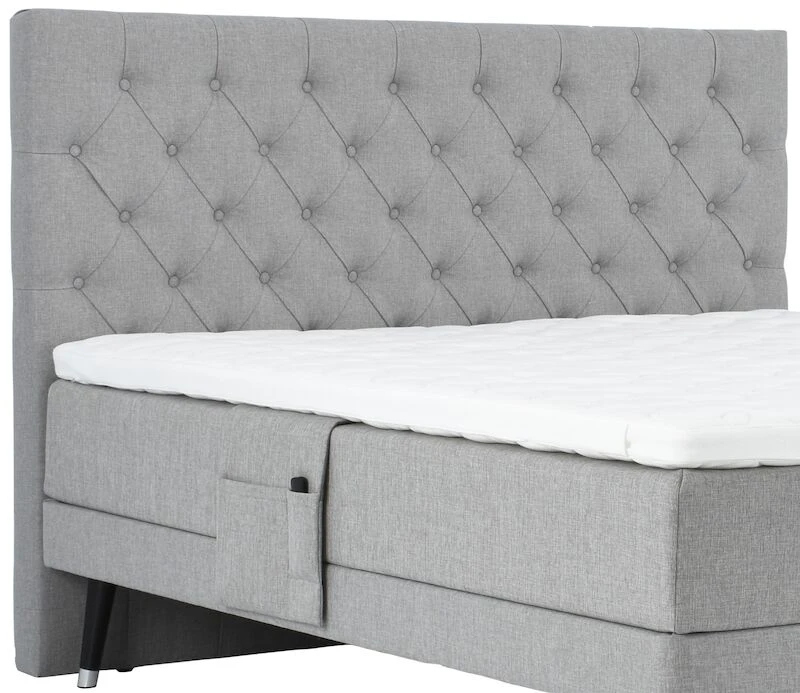 Unia Exlusive Sängynpääty 161x126,5 Cm Vaaleanharmaa 6 Unia Exlusive Sängynpääty 161x126,5 Cm Vaaleanharmaa - Image 4