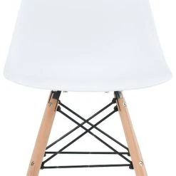 Veke Elea Tuoli Valkoinen, Luonnonväriset Jalat -Veke Myymälä elea tuoli valkoinen puu 1 1