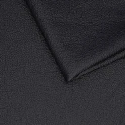 BD-Möbel Belverde 3-istuttava Sohva Musta 8002SA Nahka, Metallijalat