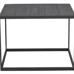Rowico Franky Sohvapöytä 60x60 Musta/musta Metalli