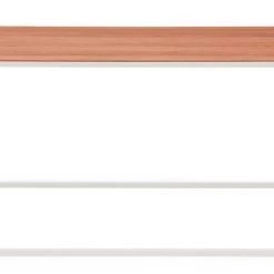 Veke Fellino Sohvapöytä 120x60x48 Cm Valkoinen/pähkinä