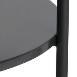 Ei Brändiä Goldington Pyöreä Sohvapöytä Ø80 Cm Ruskea Marmori/musta -Veke Myymälä goldington pyorea sohvapoyta ruskea marmori 1