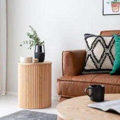 Eureka Verso Apupöytä 40 Cm Luonnonväri -Veke Myymälä haave apupoyta web 4