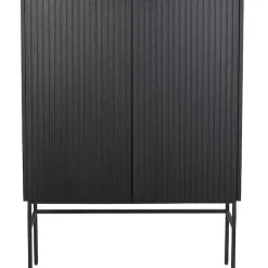 Rowico Halifax Kaappi 100x40x140 Cm Musta