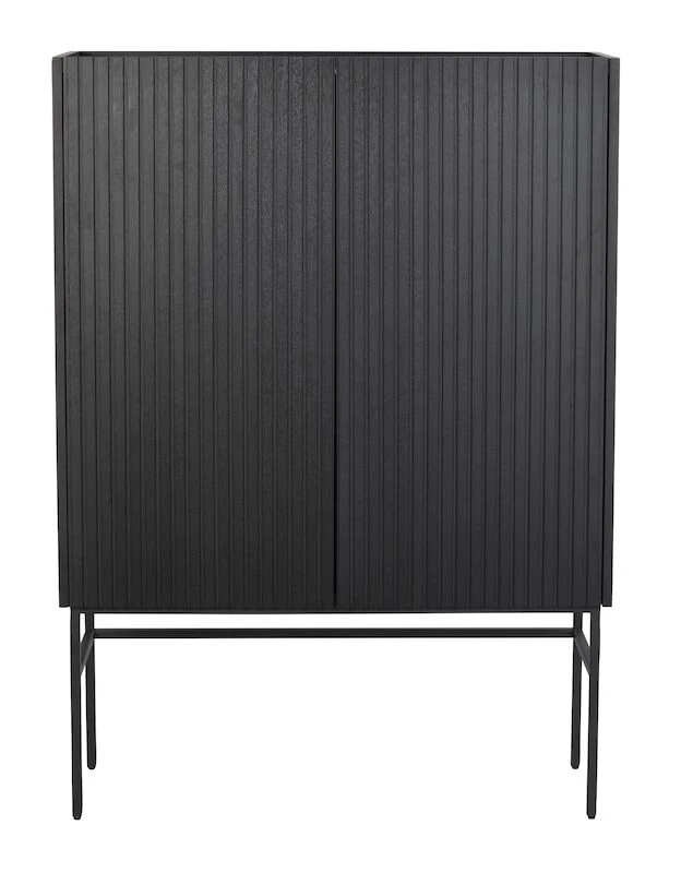 Rowico Halifax Kaappi 100x40x140 Cm Musta 3 Rowico Halifax Kaappi 100x40x140 Cm Musta