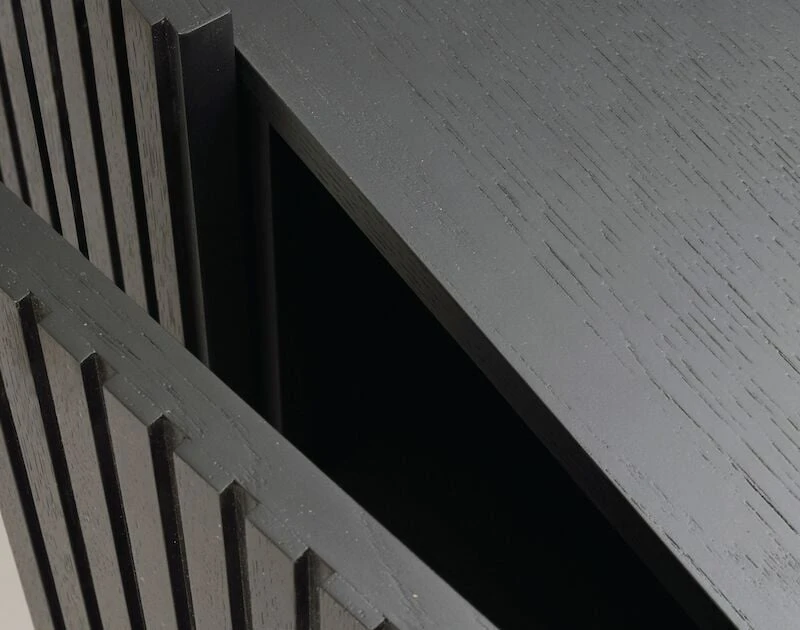 Rowico Halifax Kaappi 100x40x140 Cm Musta 8 Rowico Halifax Kaappi 100x40x140 Cm Musta - Image 6