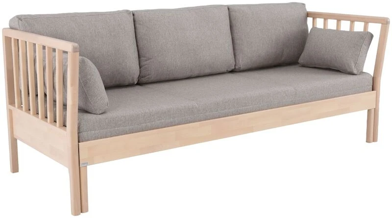 Veke Heinz Vuodesohva 200 Cm Koivu/beige Taittopatjasarja 5 Veke Heinz Vuodesohva 200 Cm Koivu/beige Taittopatjasarja - Image 3