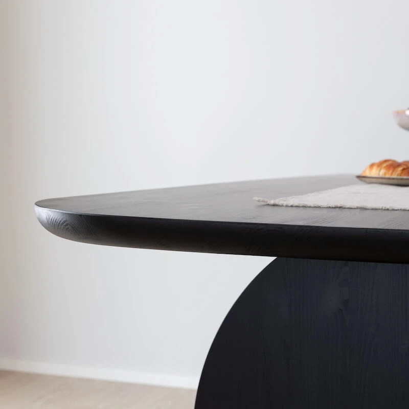 Veke Hermanni-Stockholm 6-hengen Ruokailuryhmä Hiili/musta 8 Veke Hermanni-Stockholm 6-hengen Ruokailuryhmä Hiili/musta - Image 6