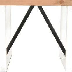 Veke Honka Lankkupenkin Puujalat Valkoinen -Veke Myymälä honka lankkupenkin puujalat valkoinen