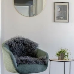 House Nordic Bergamo Apupöytä Ø40 Cm Musta/ Luonnonväri -Veke Myymälä house nordic bergamo apupoyta 40cm 2