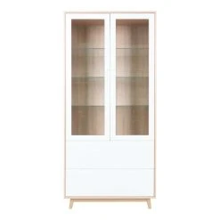 House Nordic Copenhagen Vitriini, Valkoinen/luonnnonväri -Veke Myymälä house nordic copenhagen vitriini valkoinen luonnonv ri 2