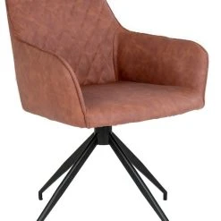 House Nordic Harbo Tuoli Kääntyvä, Ruskea PU-keinonahka -Veke Myymälä house nordic harbo kaantuva tuoli ruskea