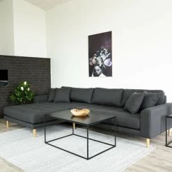 House Nordic Lido Divaanisohva Vasen, Tummanharmaa Hugo 95 11 House Nordic Lido Divaanisohva Vasen, Tummanharmaa Hugo 95 -Veke Myymälä house nordic lido divaanisohva tummanharmaa hugo vasen 5