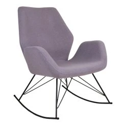 House Nordic Nybro Keinutuoli Vaaleanharmaa Kangas