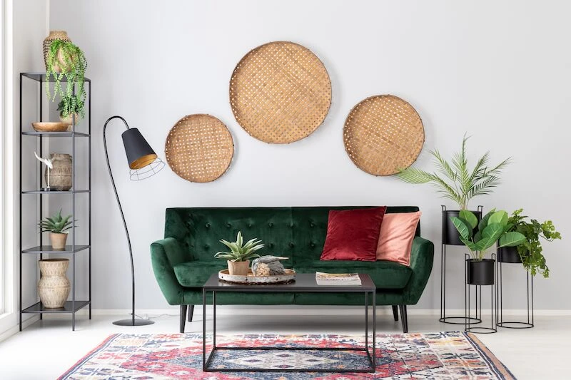 House Nordic Monte 3-istuttava Sohva Tummanvihreä Sametti Bluvel 78 - Image 3