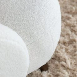 House Nordic Savona Nojatuoli Keinotekoinen Lampaannahka Valkoinen -Veke Myymälä house nordic savona nojatuoli web 5