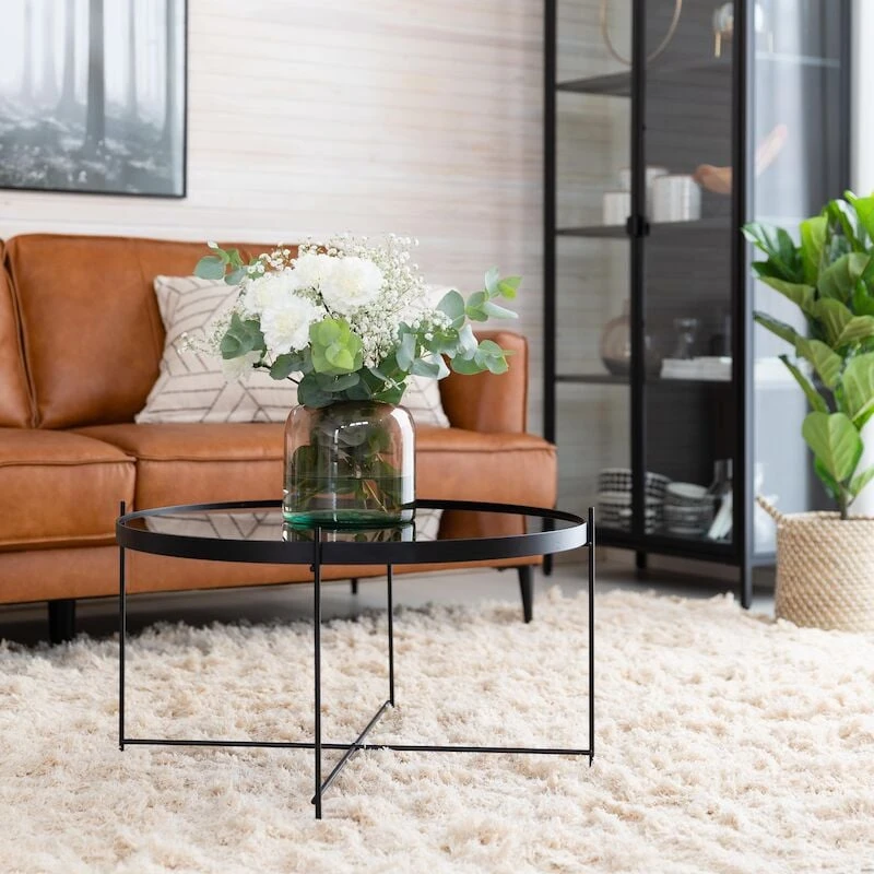 House Nordic Venezia Sohvapöytä Ø70 Cm Musta 4 House Nordic Venezia Sohvapöytä Ø70 Cm Musta - Image 2