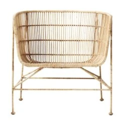 House Doctor Coon Nojatuoli, Musta -Veke Myymälä housedoctor coon nojatuoli luonnonvari