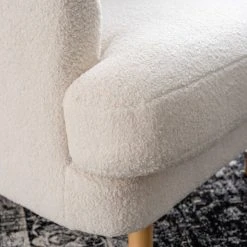 Veke Jäkälä Nojatuoli Luonnonvalkoinen Himalaya 904, öljytty Tammi Jalat