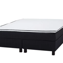 Veke Lumi Pocket Jenkkisänky 160 | L | Musta Bianca, 10cm Wenge Jalat -Veke Myymälä jenkkisanky lumi kal