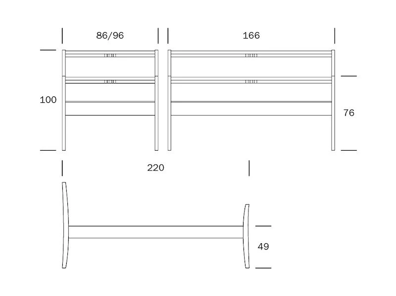 Kiteen Seniori Sänky 90x200 Cm Luonnonväri 3 Kiteen Seniori Sänky 90x200 Cm Luonnonväri