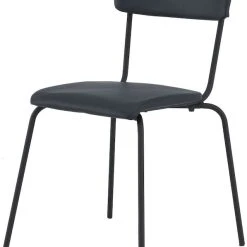 Veke Kaarna Tuoli Musta/pu-nahka