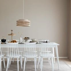 Veke Kaarna 8-hengen Ruokailuryhmä 220x100 Cm Valkoinen -Veke Myymälä kaarna 8 hengen ruokailuryhma valkoinen web 3