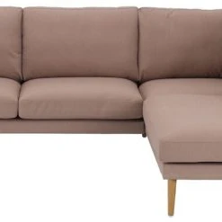 Veke Kajo Avokulmasohva Oikea (3A) Vanha Roosa Melva 61 Kangas, Tammi Jalat