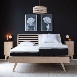 Kiteen Notte-Unia 100 Moottorisänkypaketti 160x200 Cm Koivu Luonnonväri