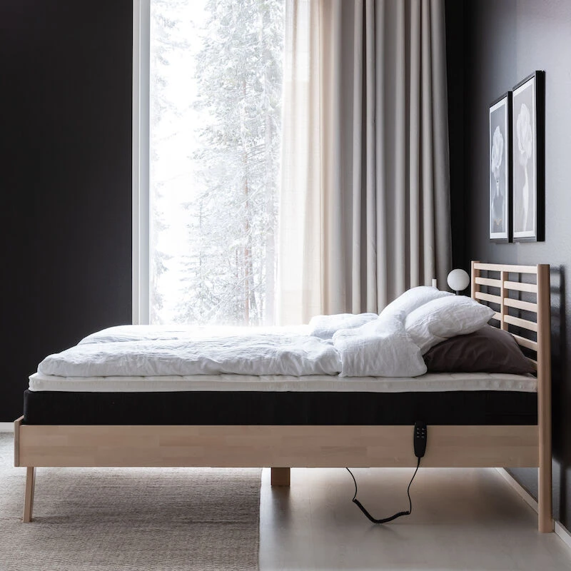 Kiteen Notte-Unia 100 Moottorisänkypaketti 160x200 Cm Koivu Luonnonväri 4 Kiteen Notte-Unia 100 Moottorisänkypaketti 160x200 Cm Koivu Luonnonväri - Image 2