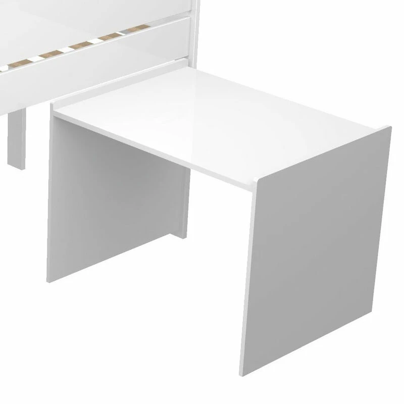 Veke Kiuru Kirjoituspöytä Pyörillä Valkoinen 3 Veke Kiuru Kirjoituspöytä Pyörillä Valkoinen