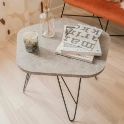 Tenstar Kiwi Sohvapöytä 60x60 Cm -Veke Myymälä kiwi sohvapoyta 60x60cm harmaa musta