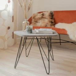 Tenstar Kiwi Sohvapöytä 60x60 Cm -Veke Myymälä kiwi sohvapoyta 60x60cm harmaa musta 1